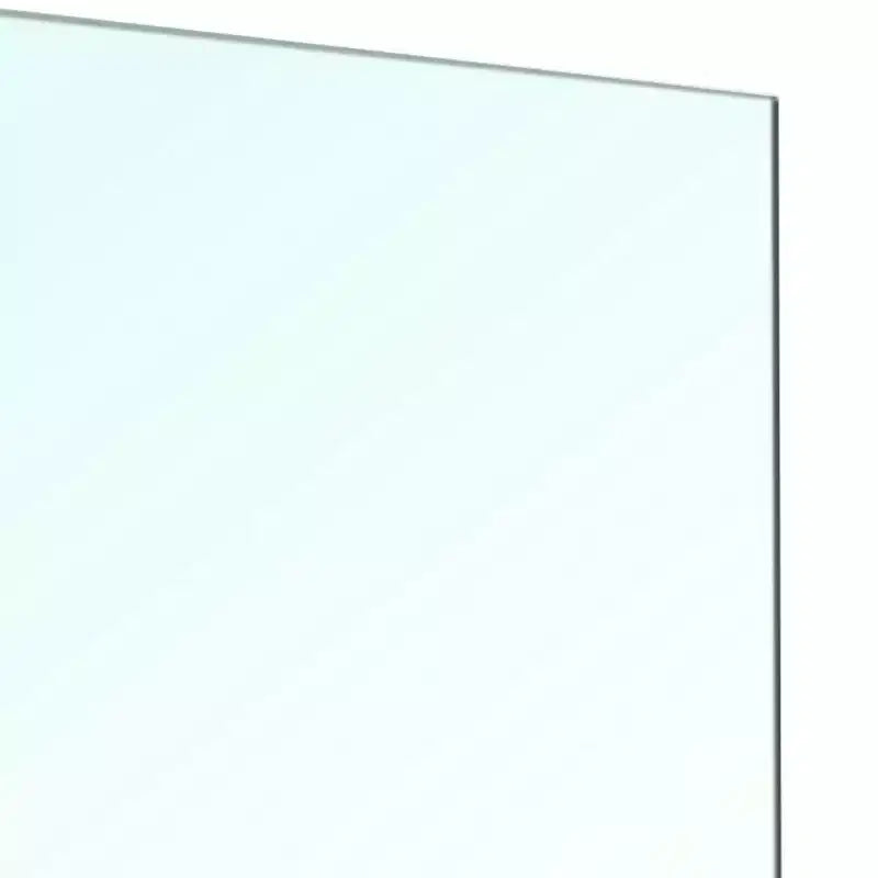 Miroir de commode 40 po – Noir piano, Design sans cadre, Bois d'ingénierie
