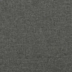 Cadre de lit en tissu gris foncé, contreplaqué, bois manufacturé Grand lit