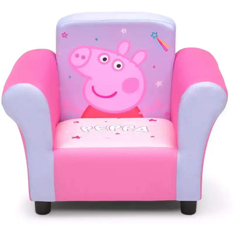 Delta Children Peppa Pig Upholstered Arm Chair