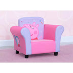 Fauteuil Enfant Peppa Pig Rembourré – Cadre en Bois Dur, Siège Rembourré, 3 ans et +